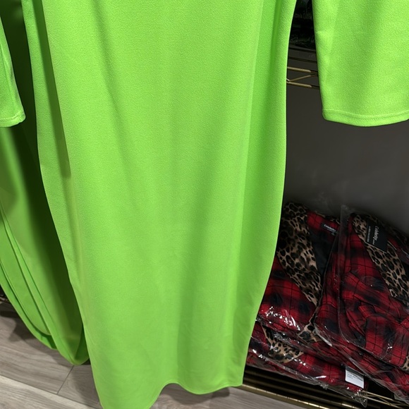 Lime Green Dress - Picture 4 of 4